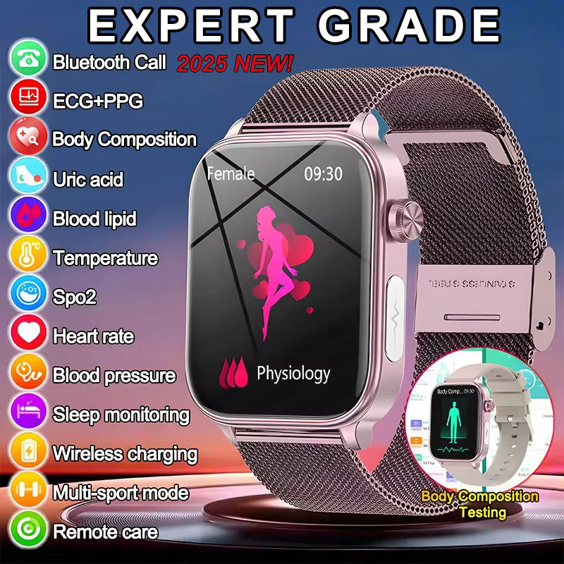 2025 New ECG+PPG Monitoring Sm - Smartwatch Watches Price recension och pris