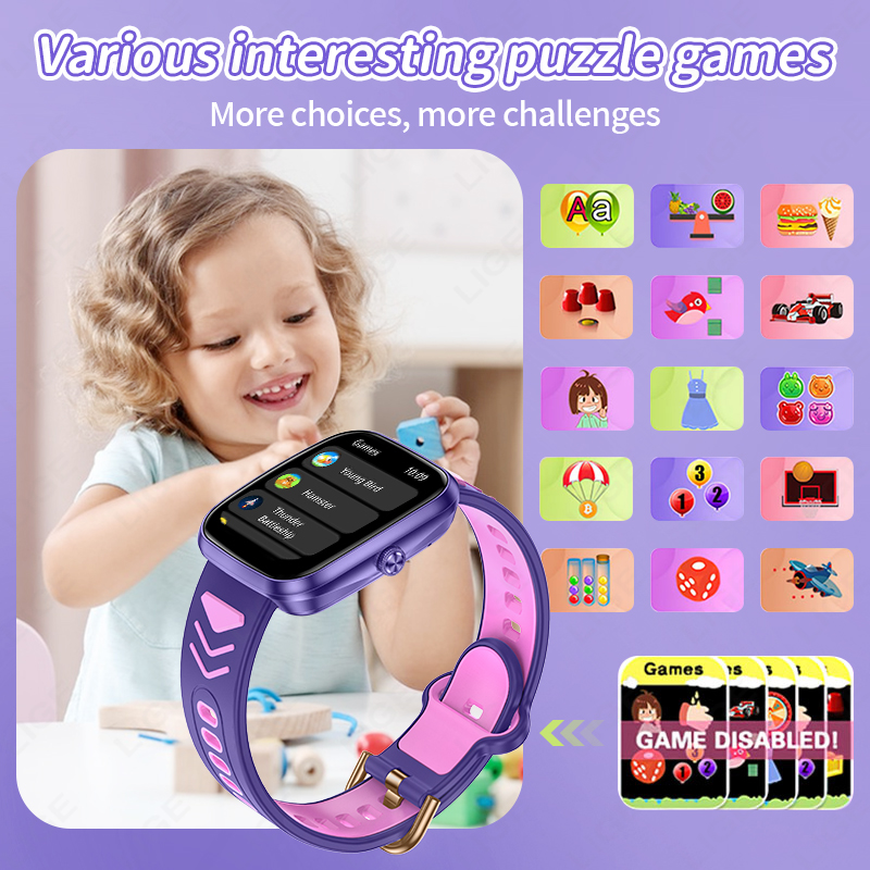 2026 New Kids Smart Watch Game - Smartwatch Watches For Girls recension och pris
