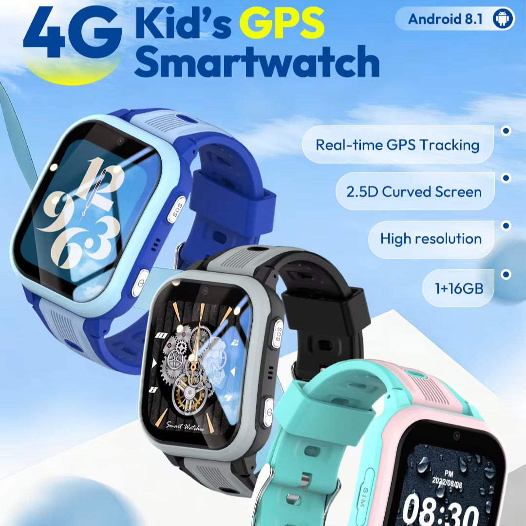 Wonlex 4G Kids Smart Watch KT4 - Smartwatch Watches For Kids With Gps recension och pris