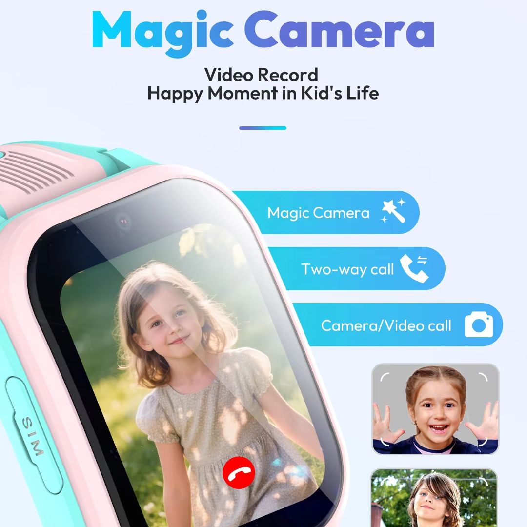 Wonlex 4G Kids Smart Watch KT4 - Smartwatch Watches For Kids With Gps recension och pris