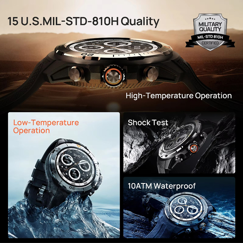 Mibro GS Explorer Smartwatch R - Altimeter Compass Watch recension och pris