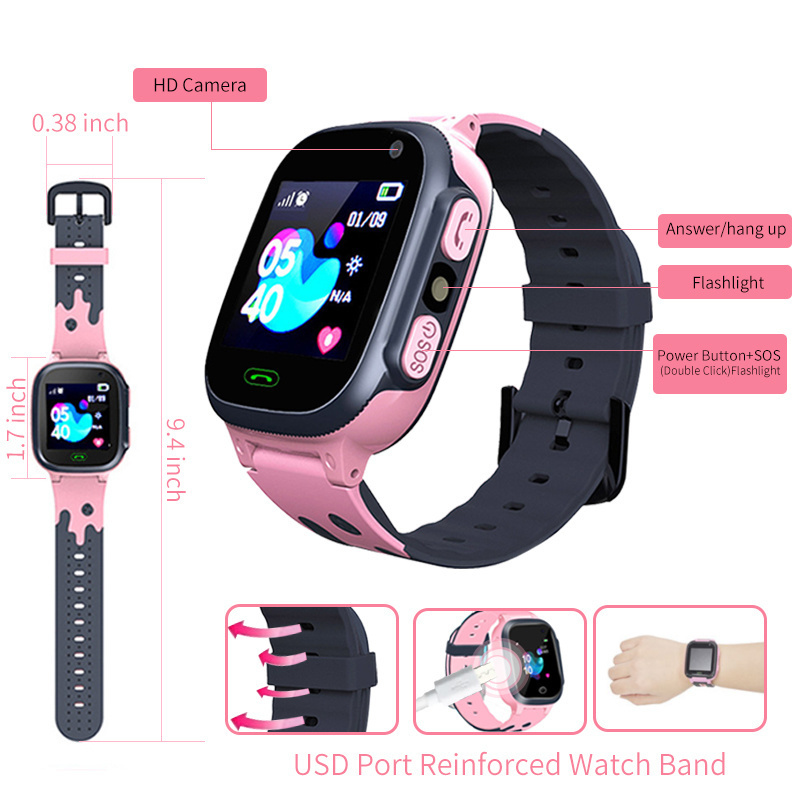 Kids Smart Watch Waterproof Sm - Smartwatch Digital Watches For Kid Girl recension och pris
