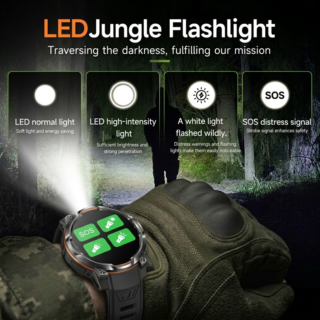 2026New Military Built-in GPS  - Watch Vs Smartwatch recension och pris