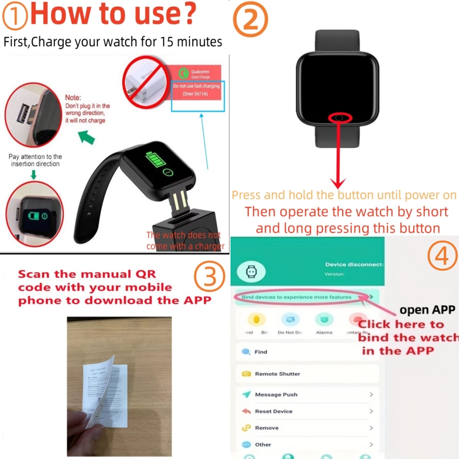 2024 New For Multifunction Sma - Smartwatch Watches Price recension och pris