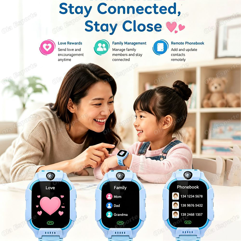 2026 New 5G Kids GPS Smart Wat - Smartwatch Watches For Kids With Gps recension och pris