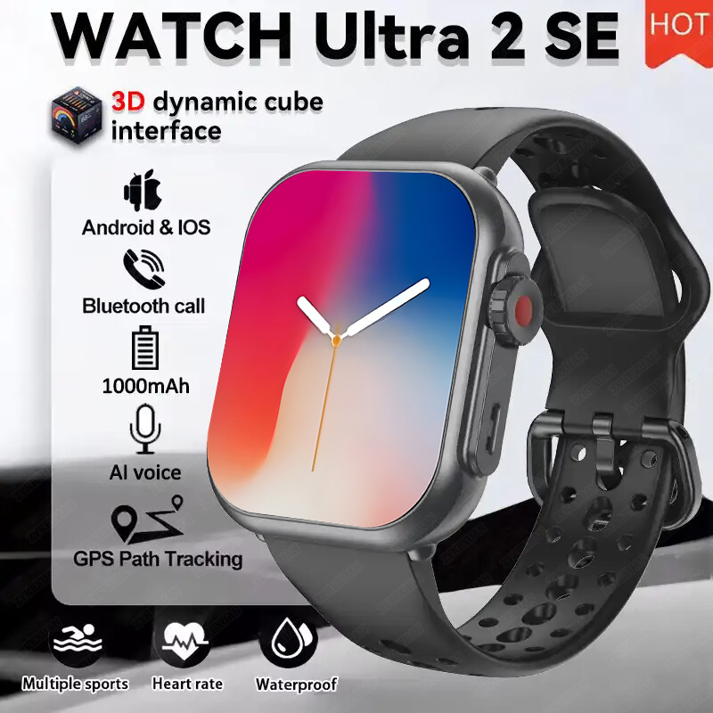 Watch Ultra K62 Men Women 1000 - Smartwatch Watches For Women With Gps recension och pris