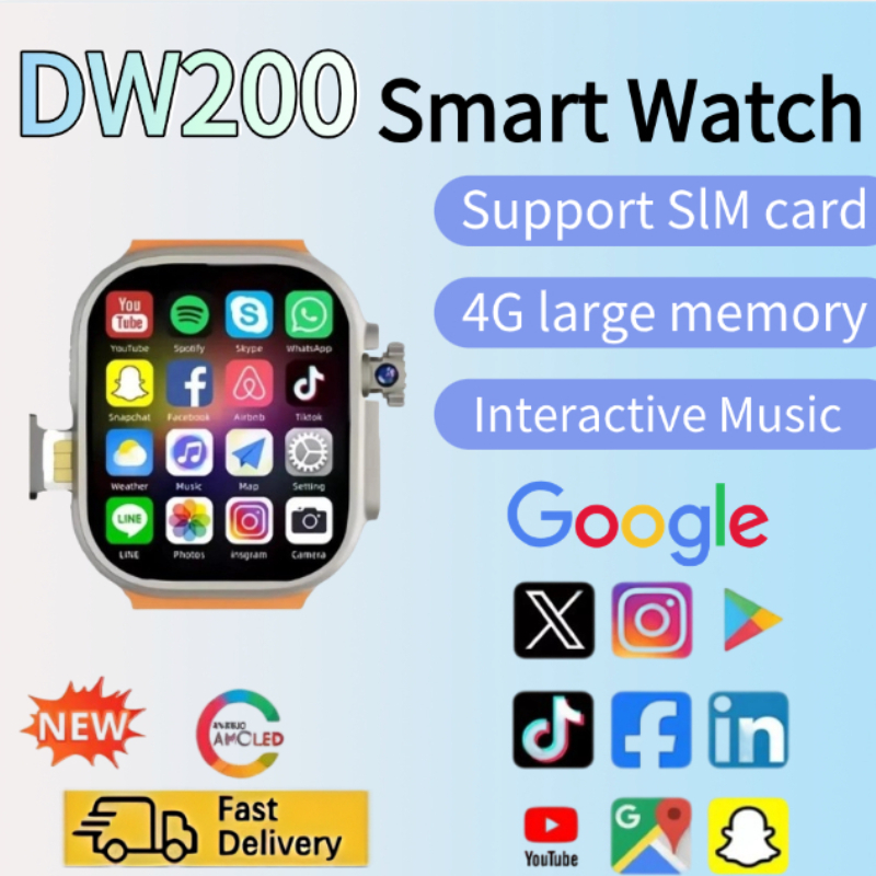 Network Smartwatch DW200 SIM C - Smartwatch Watches Price recension och pris