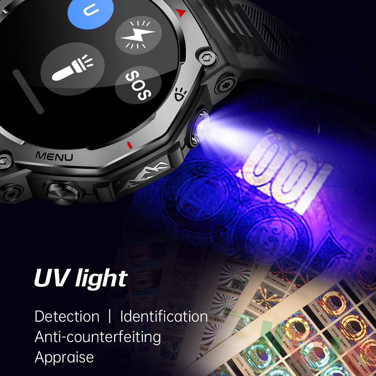 VWAR T-Rex Ultra Smart Watch w - Watch Vs Smartwatch recension och pris